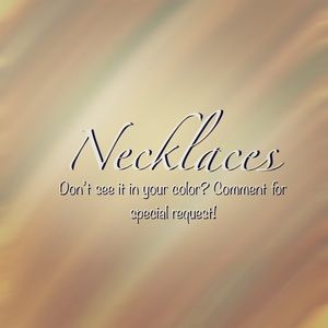 NECKLACES Poshmark marketing display -custom made-